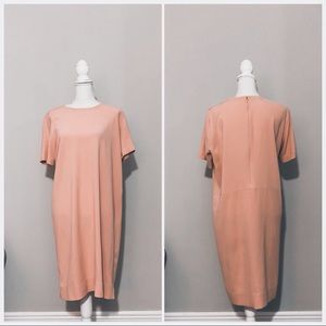 Tibi Midi Short Sleeve Dress